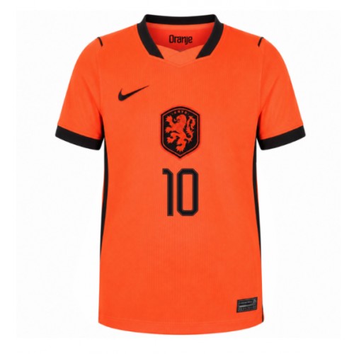 Nizozemska Memphis Depay #10 Domaci Dres za Ženska SP 2026 Kratak Rukavima